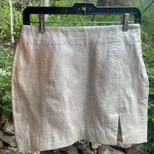 Nasty Gal Faux Leather Mini Skirt